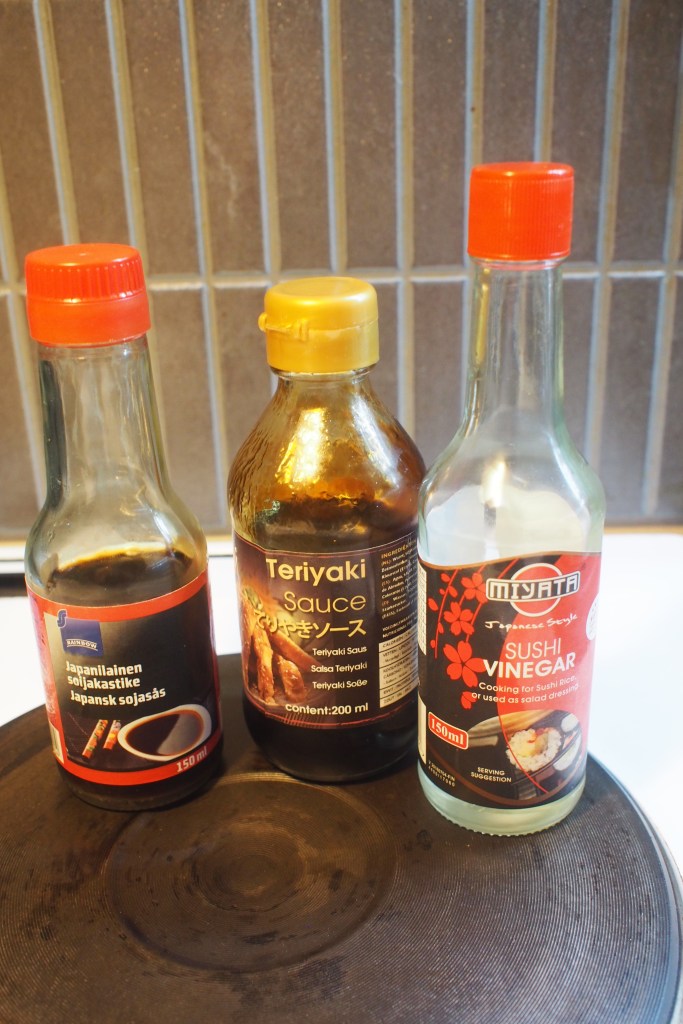 Vinegar, Teriyaki